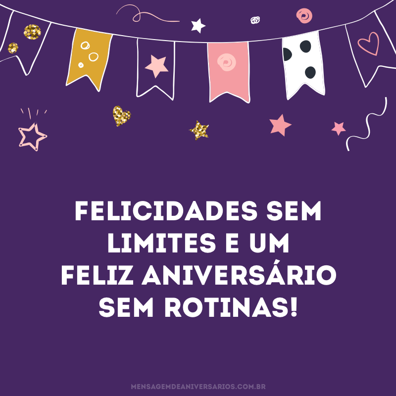 Felicidades sem limites