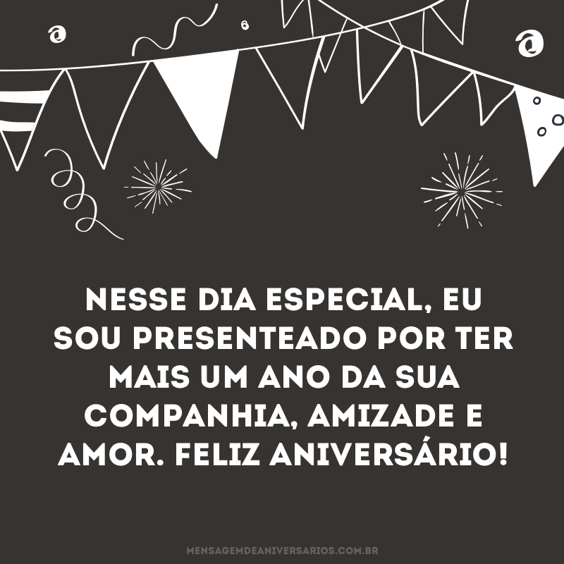 Feliz aniversário para mãe