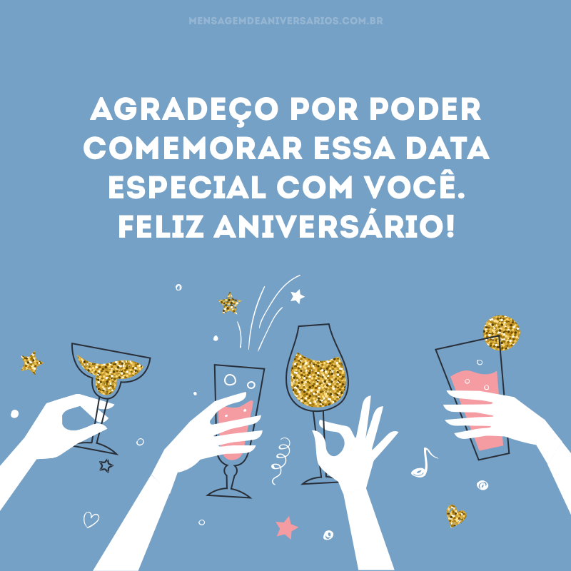 Mensagem de aniversário para colega de trabalho