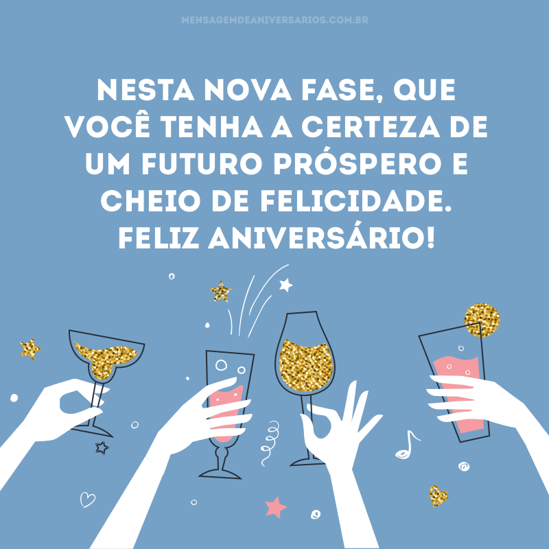 Feliz aniversário afilhada