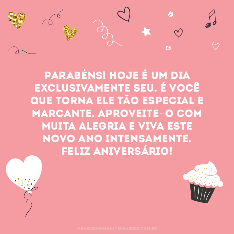 Mensagens de Aniversário para melhor amiga