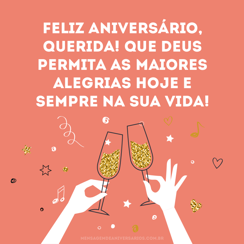 Feliz aniversário da minha princesa