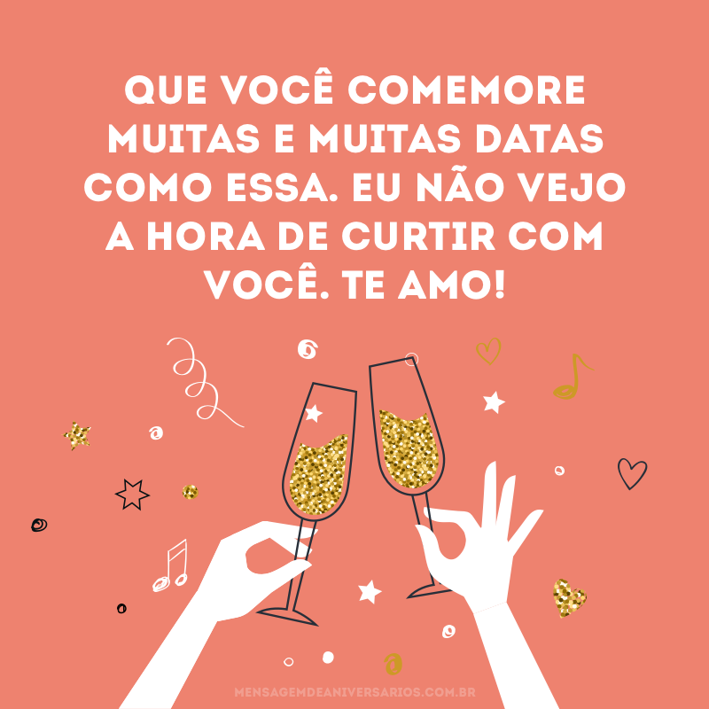 Feliz aniversário, meu querido esposo