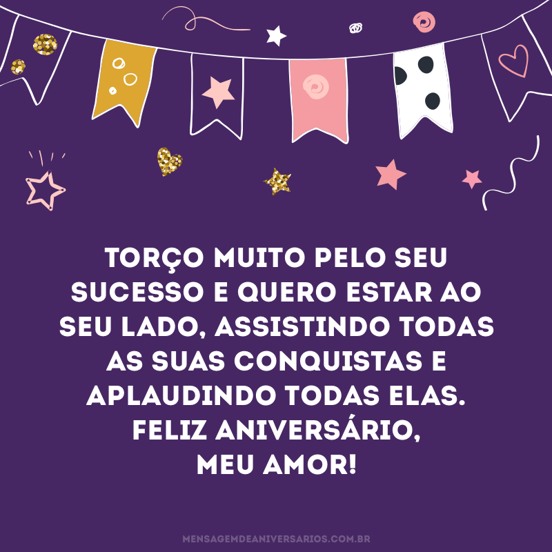 Felicidades, minha esposa