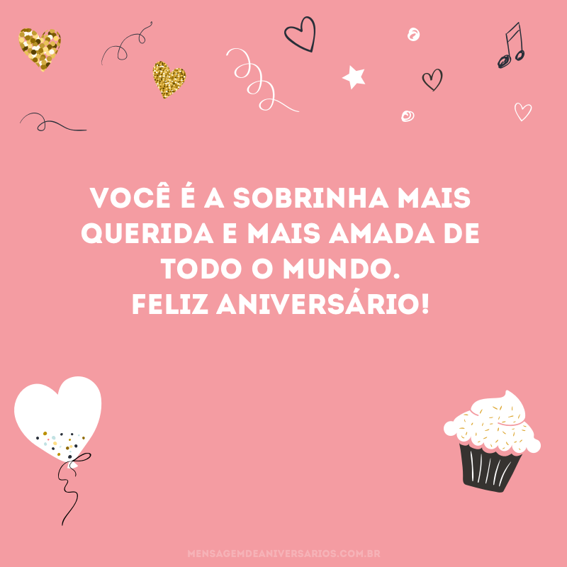 Featured image of post Parab ns Minha Querida Sobrinha Feliz anivers rio minha querida sobrinha