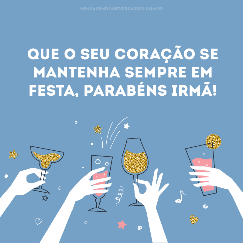 Featured image of post Parab ns Irm Mensagens De Anivers rio Para Irm Whatsapp Sele o com as melhores frases mensagens imagens e textos de feliz anivers rio