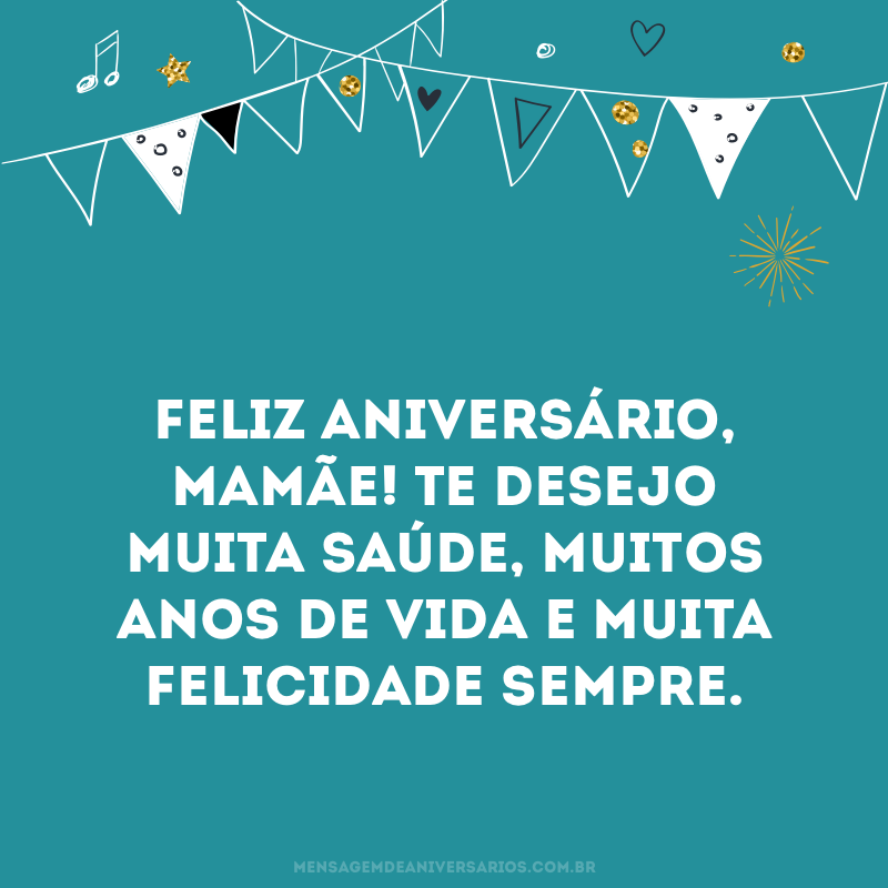 Felicidades, mamãe