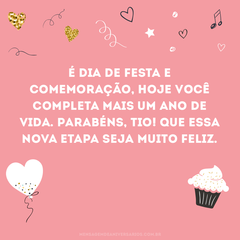 Dia de festa e comemoração