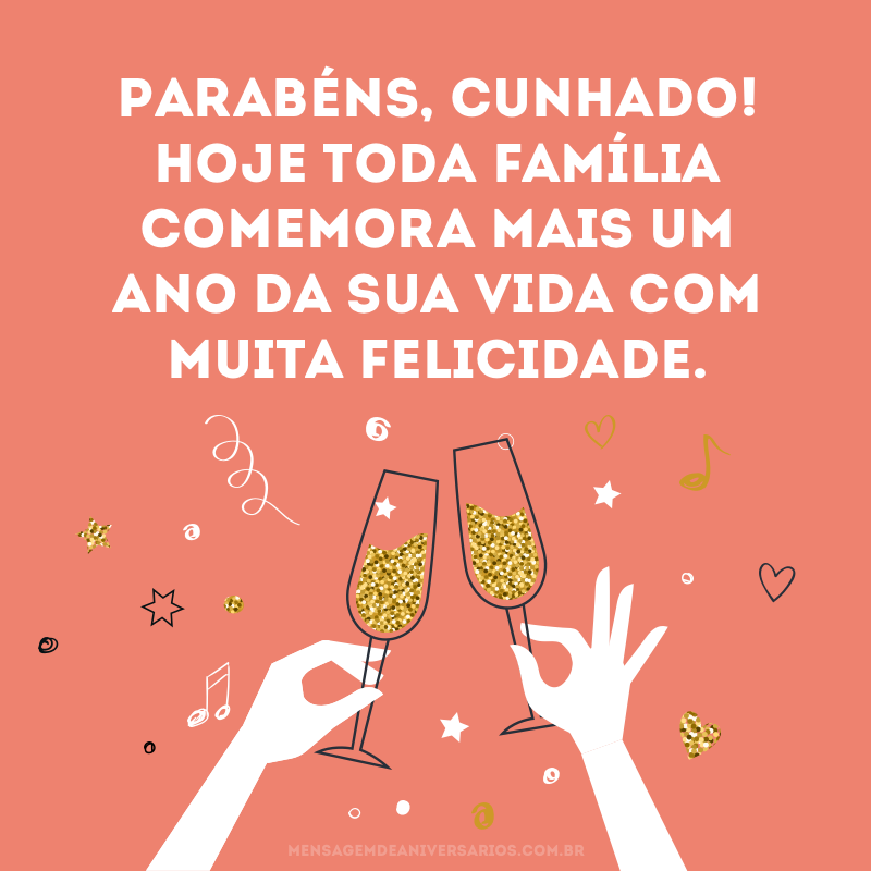 Hoje toda família comemora